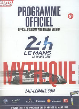 Le Mans 24 Hours 2016  Race Programme - Transporterama