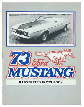 73 Ford Mustang - Illustrated Facts Book - Transporterama