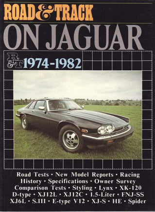 Road and Track On Jaguar 1974 - 1982 - Transporterama