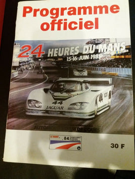 Le Mans 24 Hours 1985 Race Programme (great condition) - Transporterama