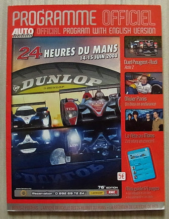 Le Mans 24 Hours 2008 Race Programme - Transporterama