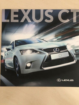 Lexus CT sales brochure - Transporterama